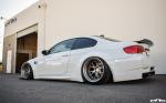 BMW M3 Coupe Alpine White by Liberty Walk and EAS 2018 года